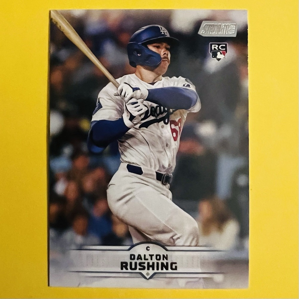 2025 Topps Stadium Club‎ Baseball Dalton Rushing RC Rookie Card #154 Dodgers